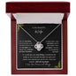 To My Beautiful Wife | Love Knot Necklace | I Love You Always