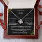 To My Beautiful Wife | Love Knot Necklace | I Love You Always