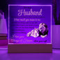 To My Husband | You Are My Everything | Acrylic Plaque