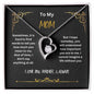 To My Mom | Forever Love Necklace I How Important You Are To Me