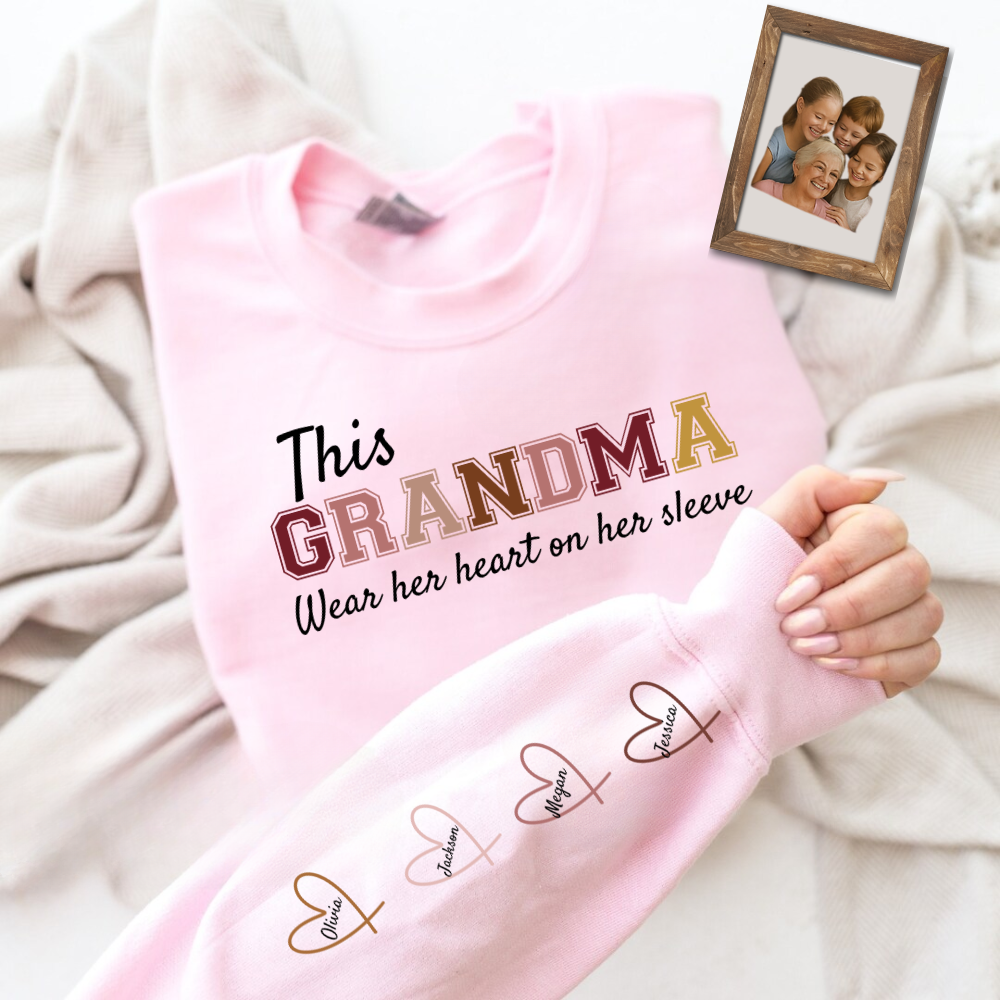 Personalized Grandma Sweatshirt