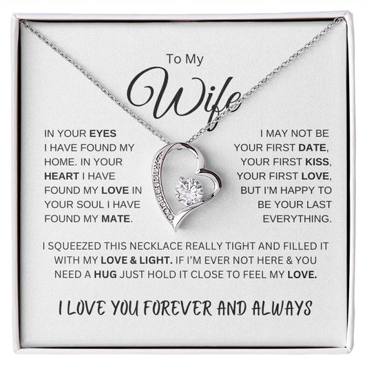 To My Wife  I Forever Love Necklace | Love You Forever